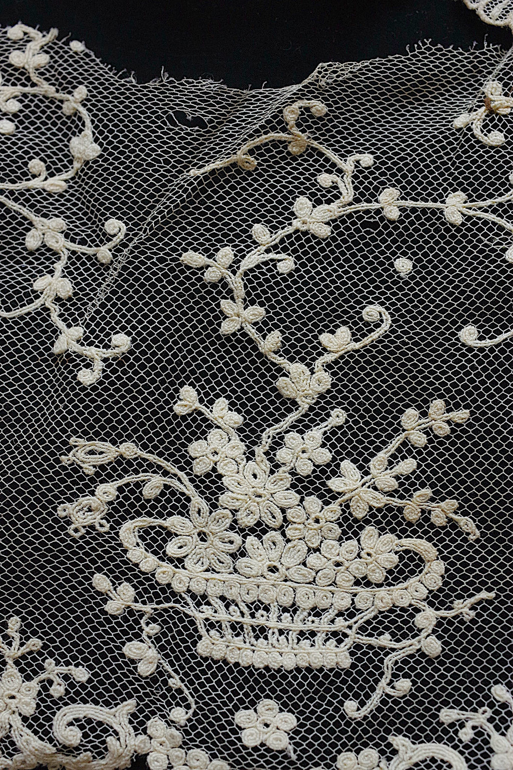 アンティークレース dentelle ancienne 素材用　ハギレlot3