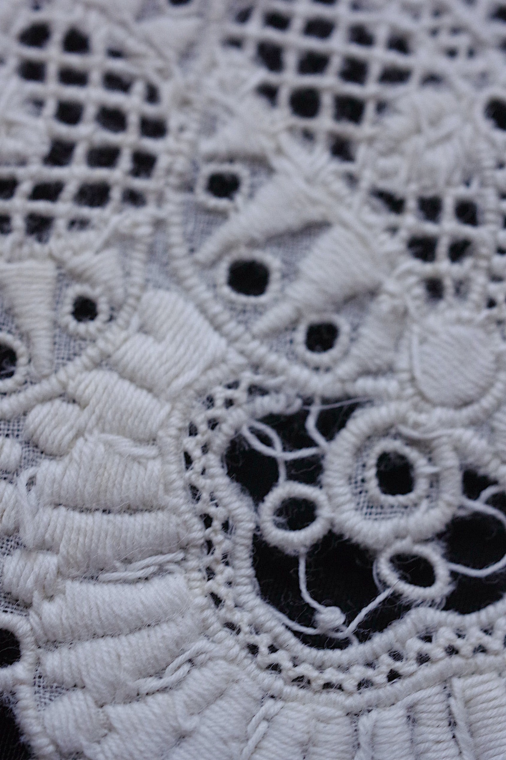 アンティークレース dentelle ancienne 素材用　ハギレlot5