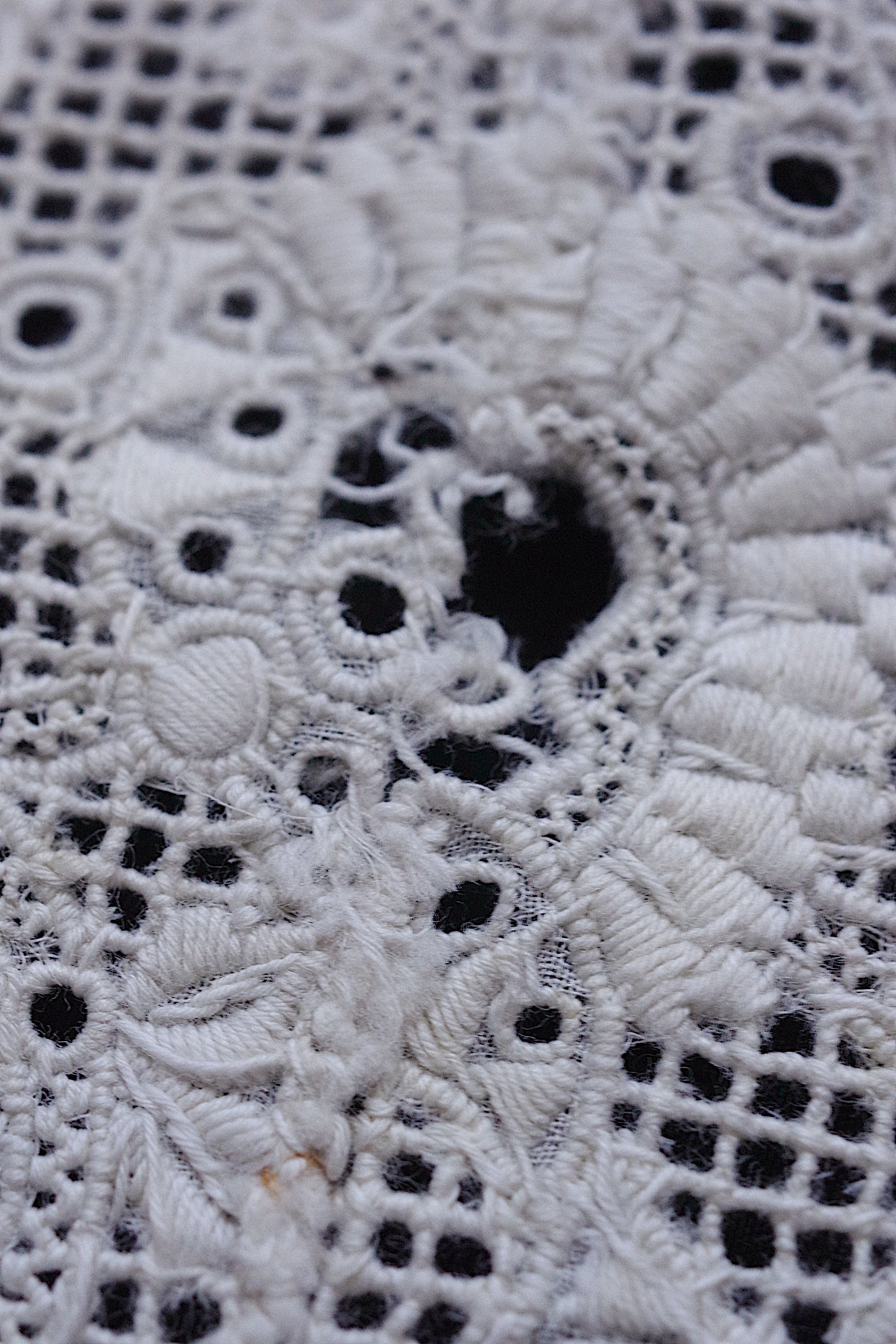アンティークレース dentelle ancienne 素材用　ハギレlot5