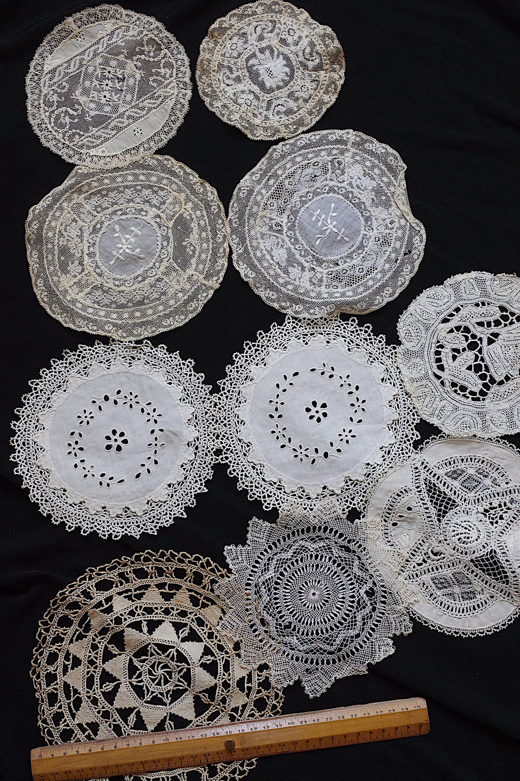 アンティークレース dentelle ancienne napprons