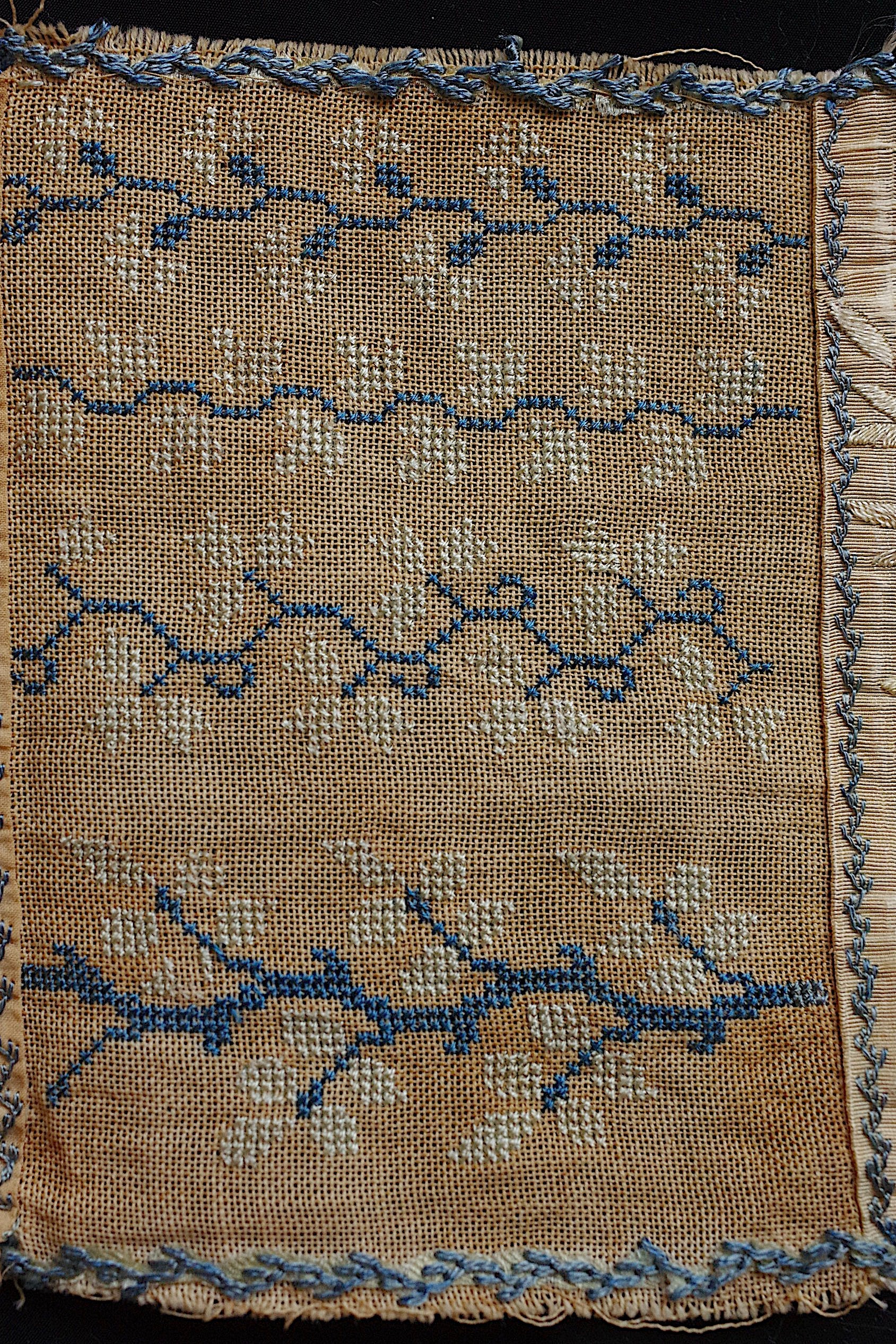 アンティークレース dentelle ancienne 刺繍　
