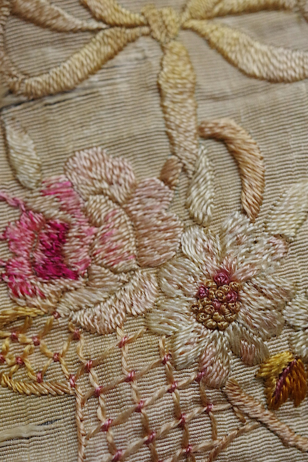 アンティークレース dentelle ancienne 刺繍　