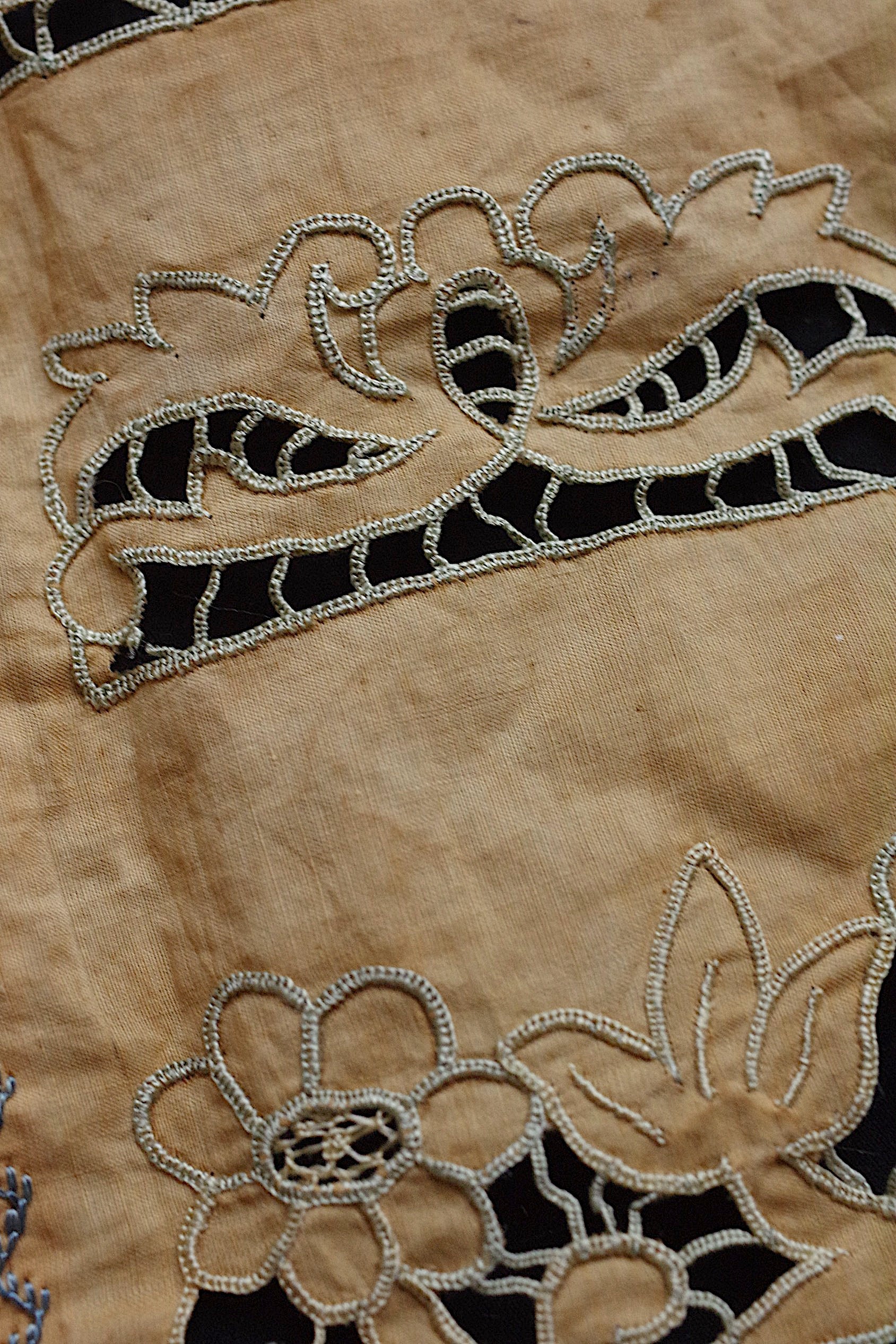アンティークレース dentelle ancienne 刺繍　