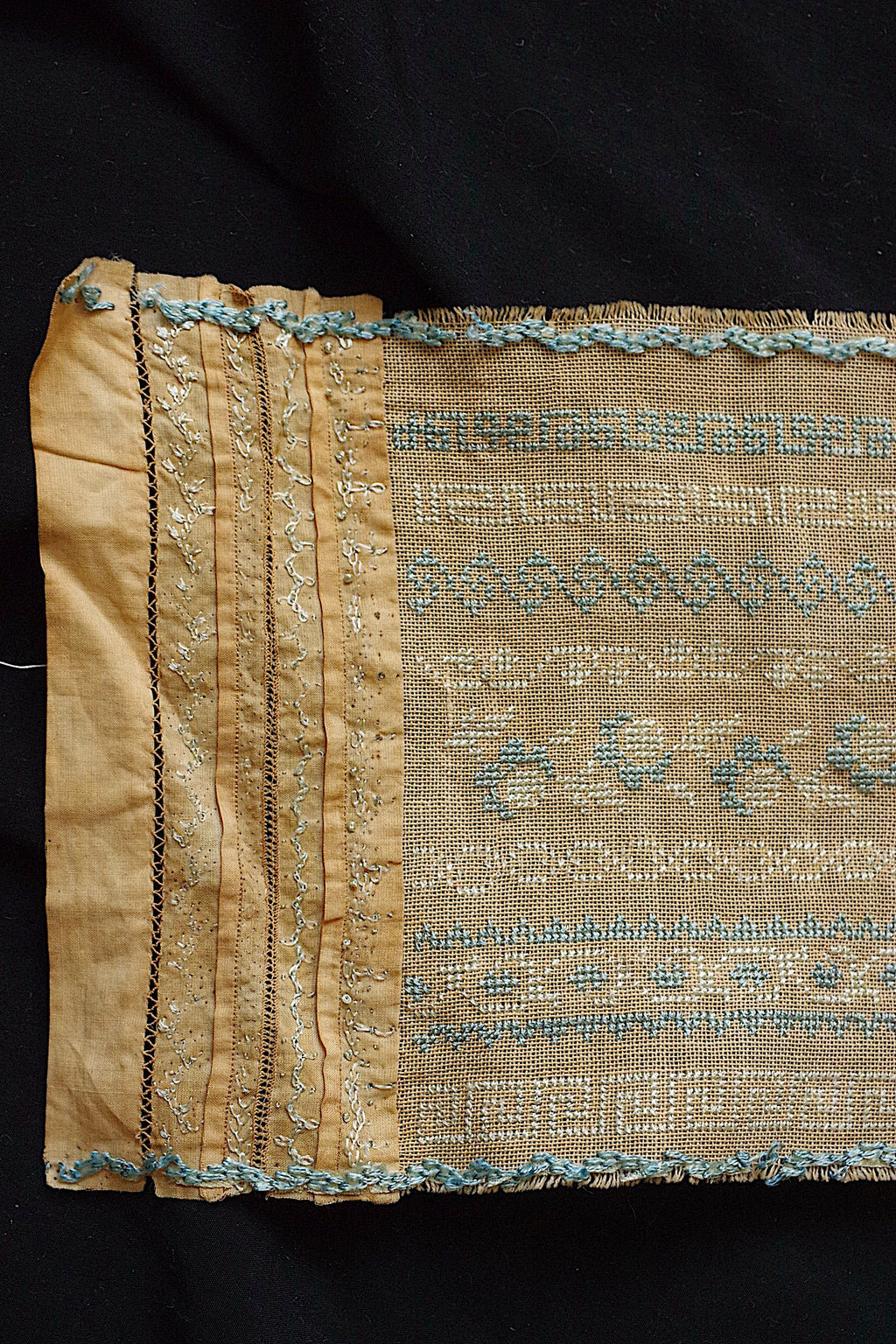 アンティークレース dentelle ancienne 刺繍　