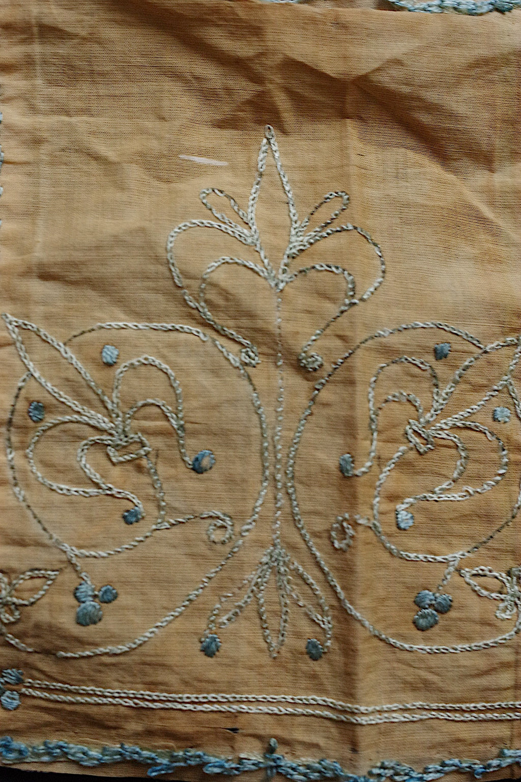 アンティークレース dentelle ancienne 刺繍　