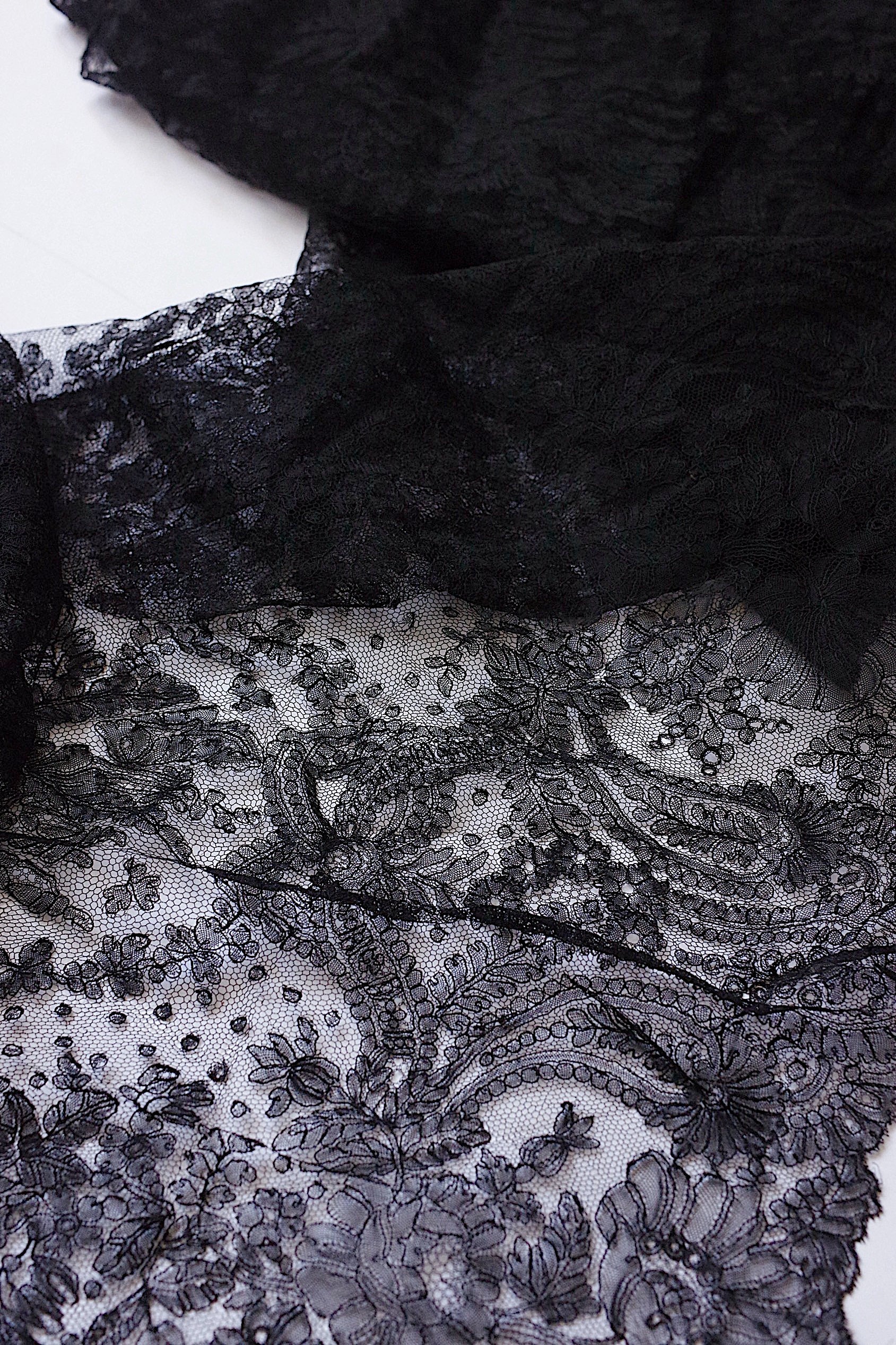 アンティークレース dentelle ancienne シャンティイレース460cm