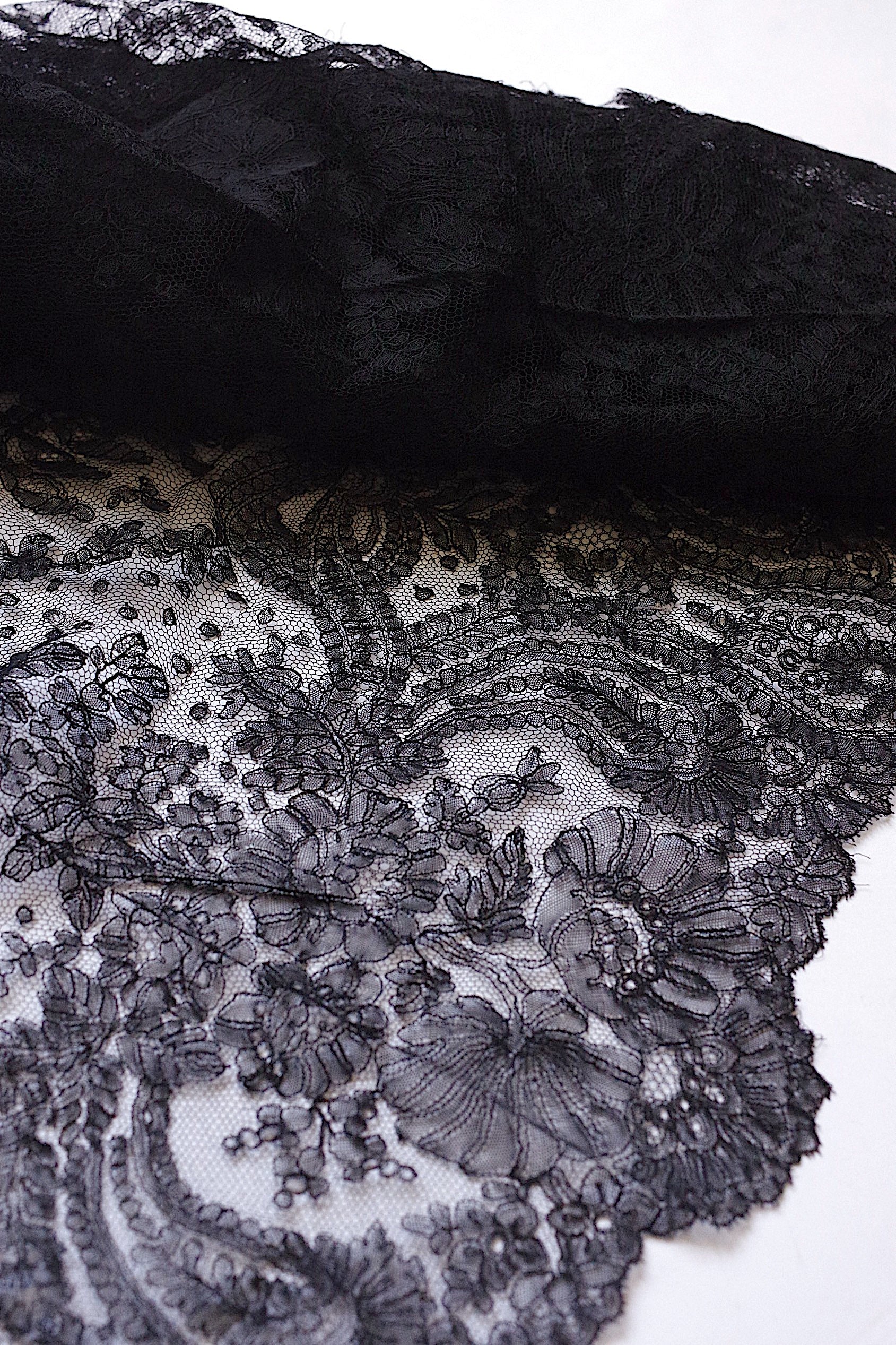 アンティークレース dentelle ancienne シャンティイレース460cm