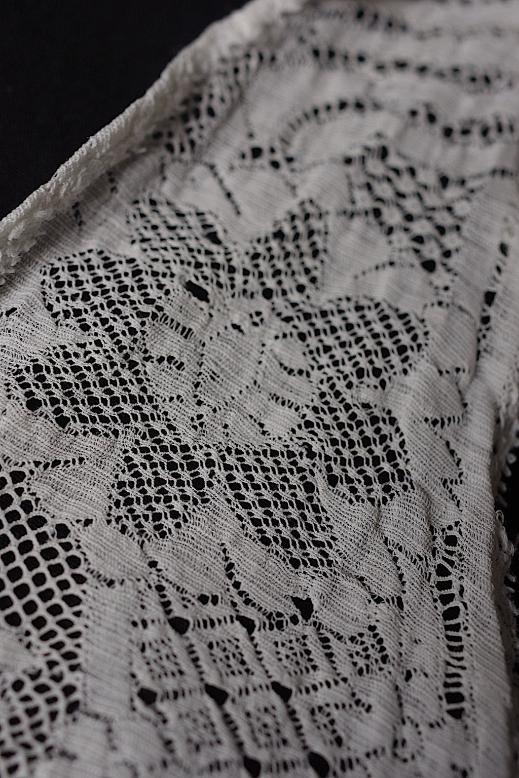 アンティークレース dentelle ancienne 襟2つ