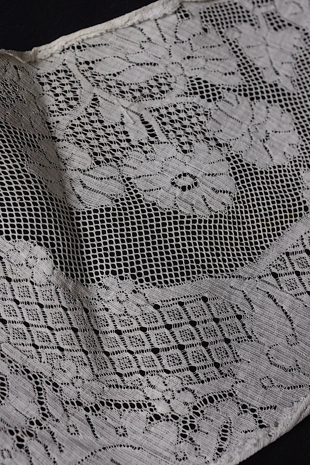 アンティークレース dentelle ancienne 襟2つ