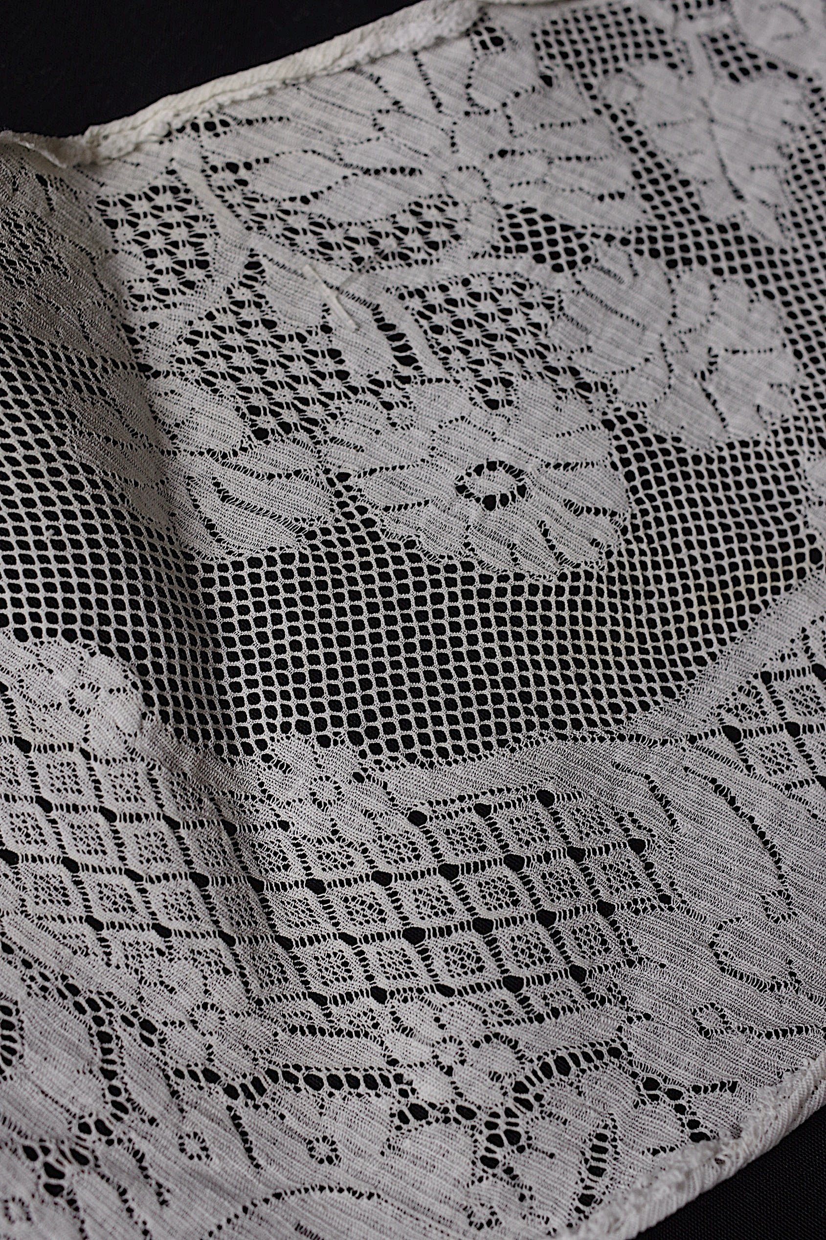 アンティークレース dentelle ancienne 襟2つ