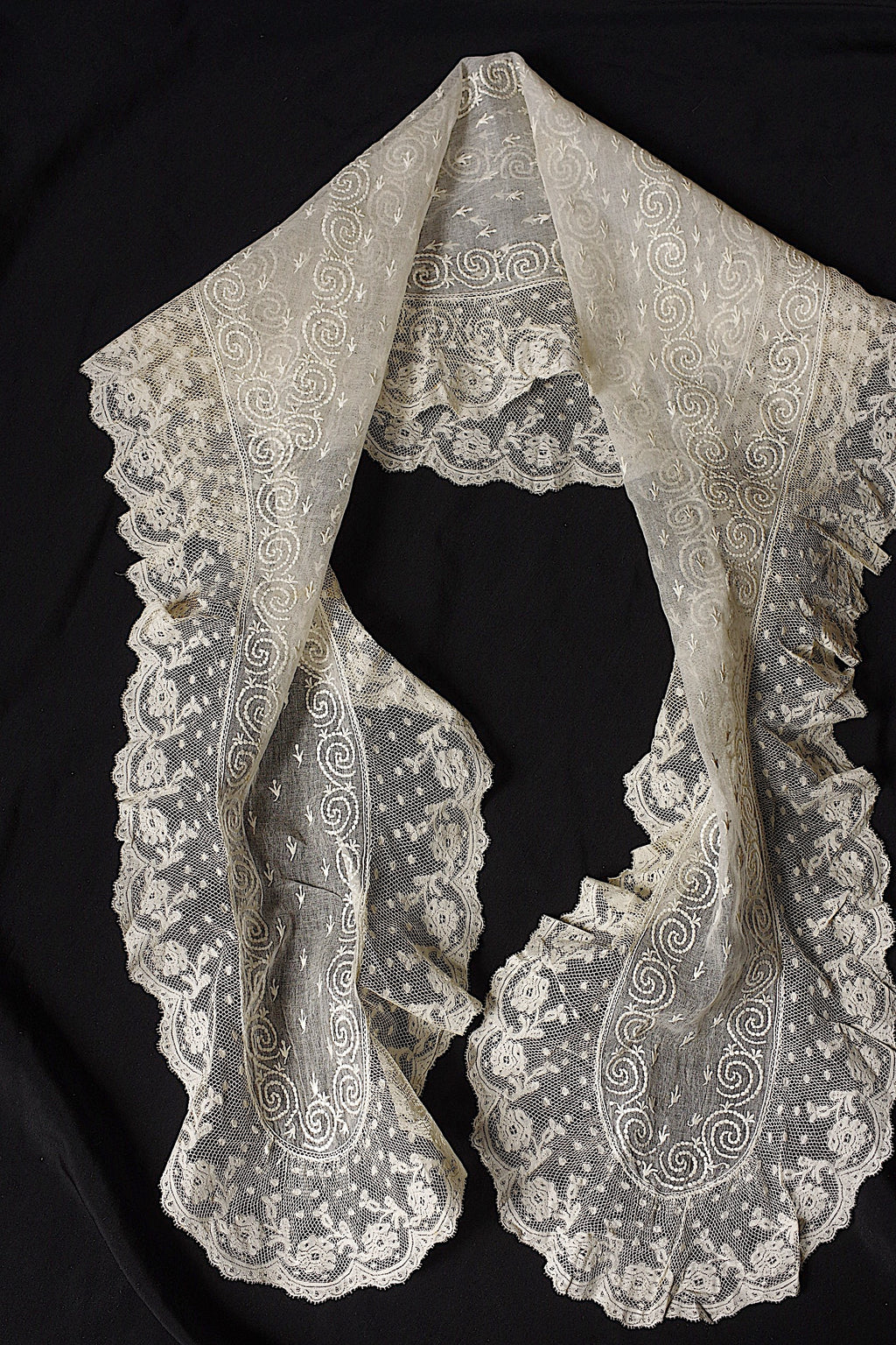 アンティークレース dentelle ancienne ショール