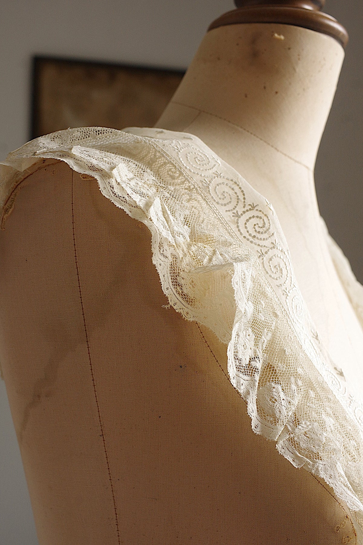 アンティークレース dentelle ancienne ショール