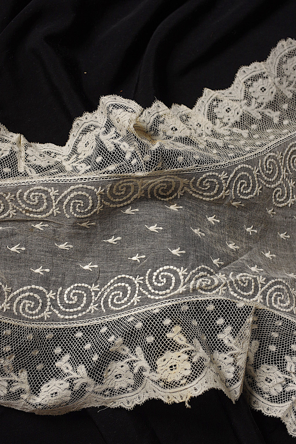 アンティークレース dentelle ancienne ショール