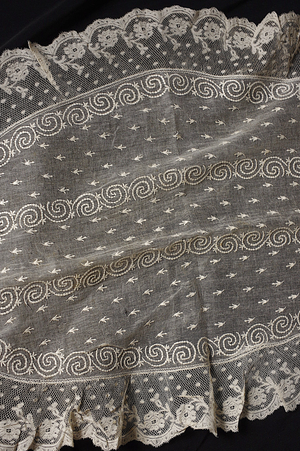 アンティークレース dentelle ancienne ショール