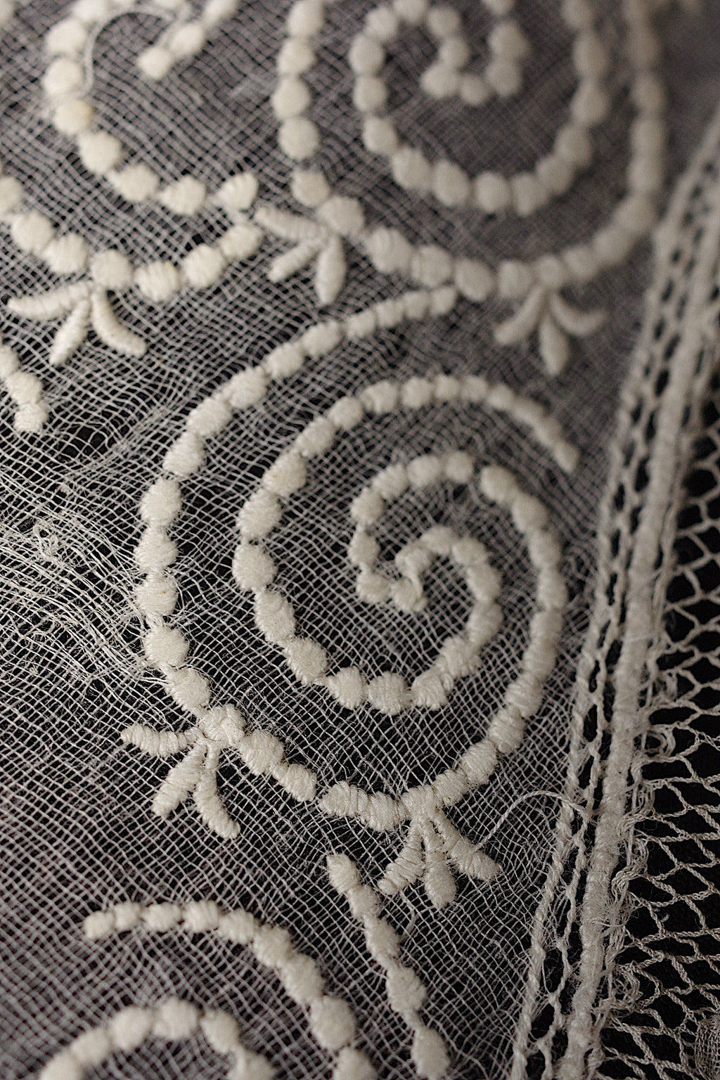 アンティークレース dentelle ancienne ショール