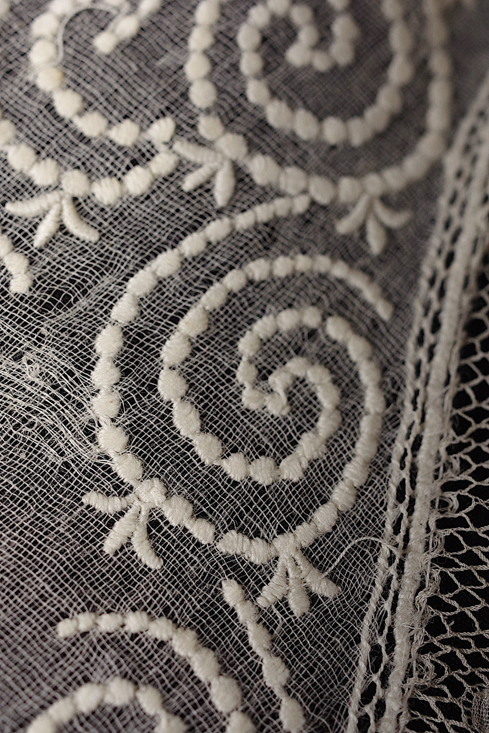 アンティークレース dentelle ancienne ショール