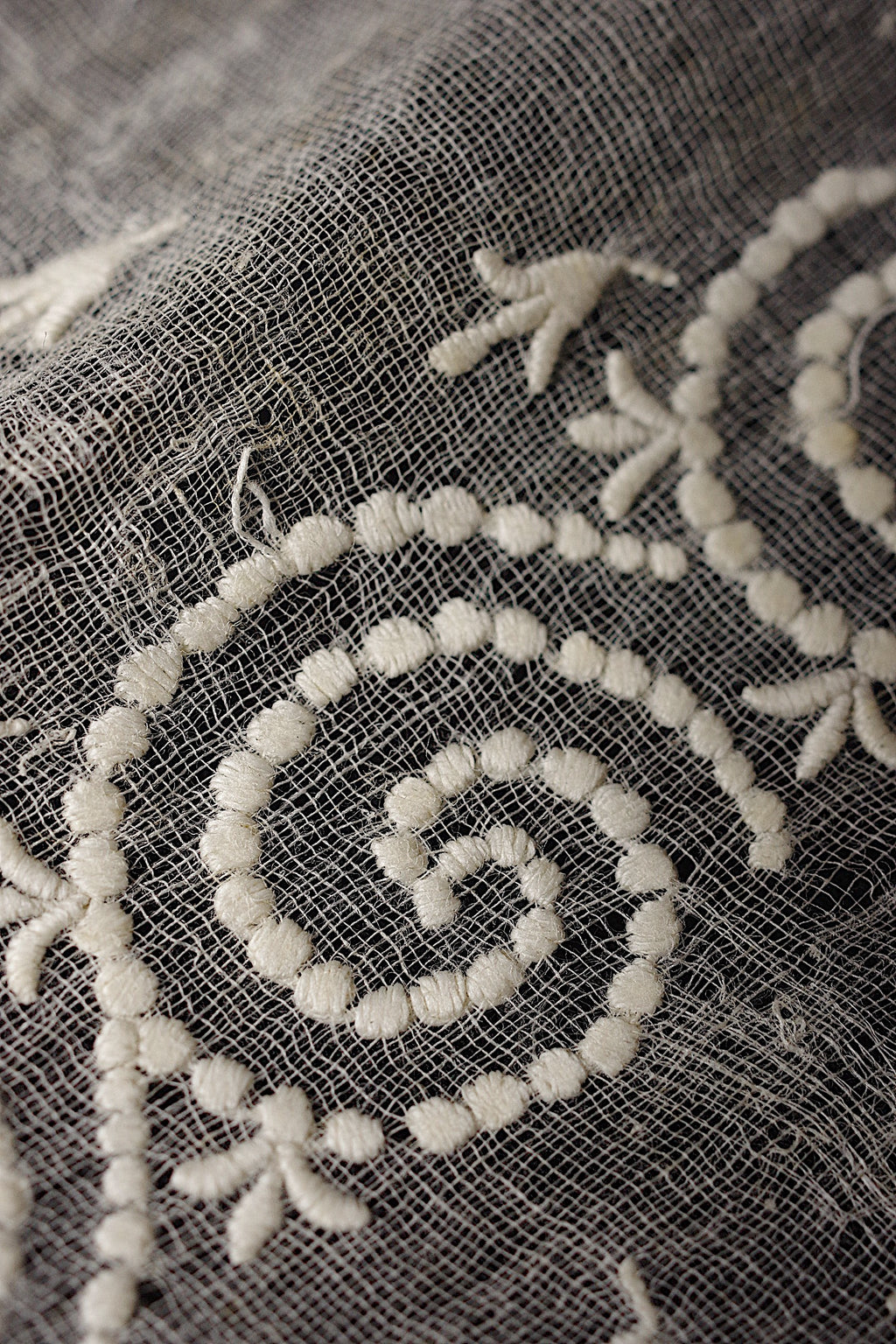 アンティークレース dentelle ancienne ショール