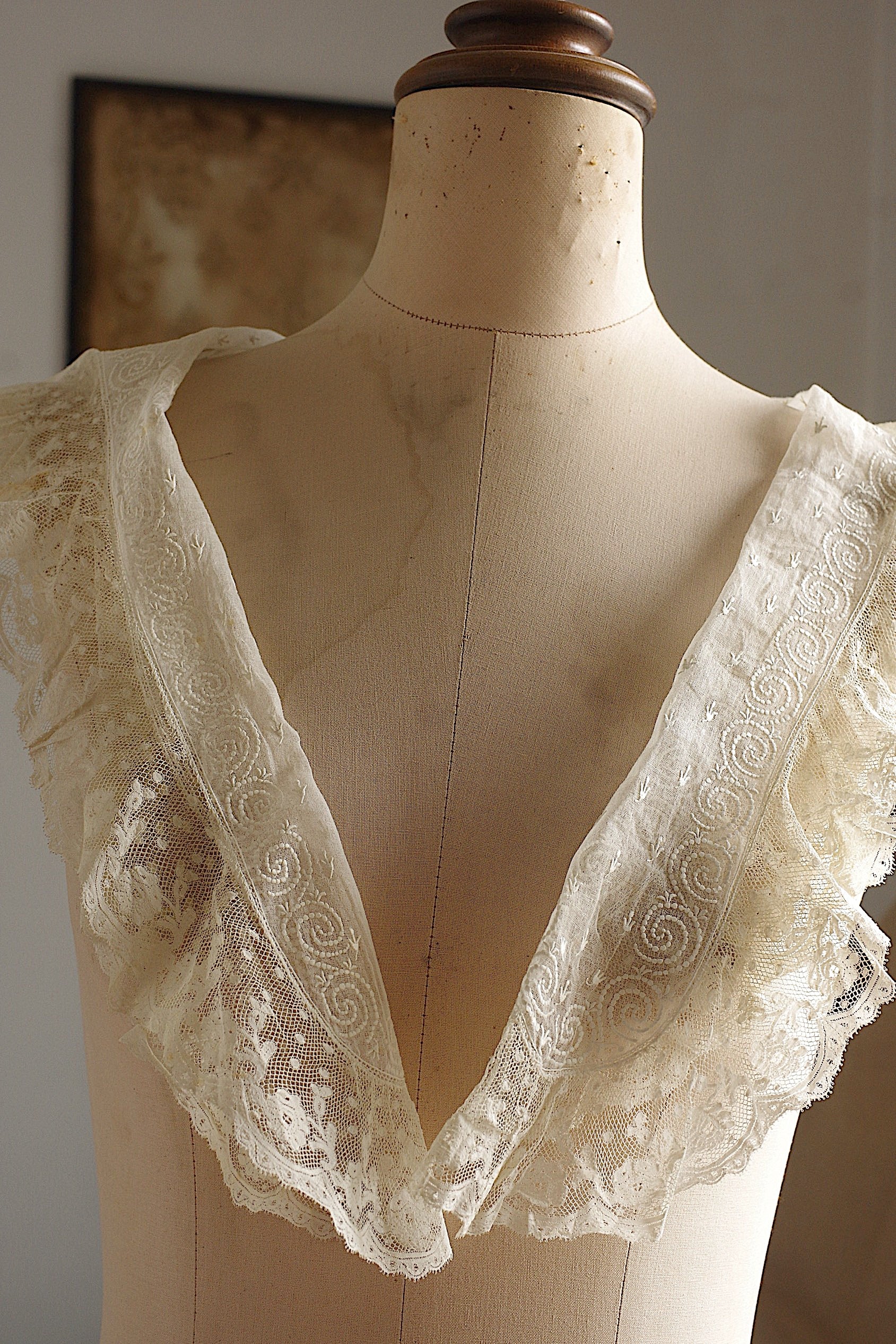 アンティークレース dentelle ancienne ショール