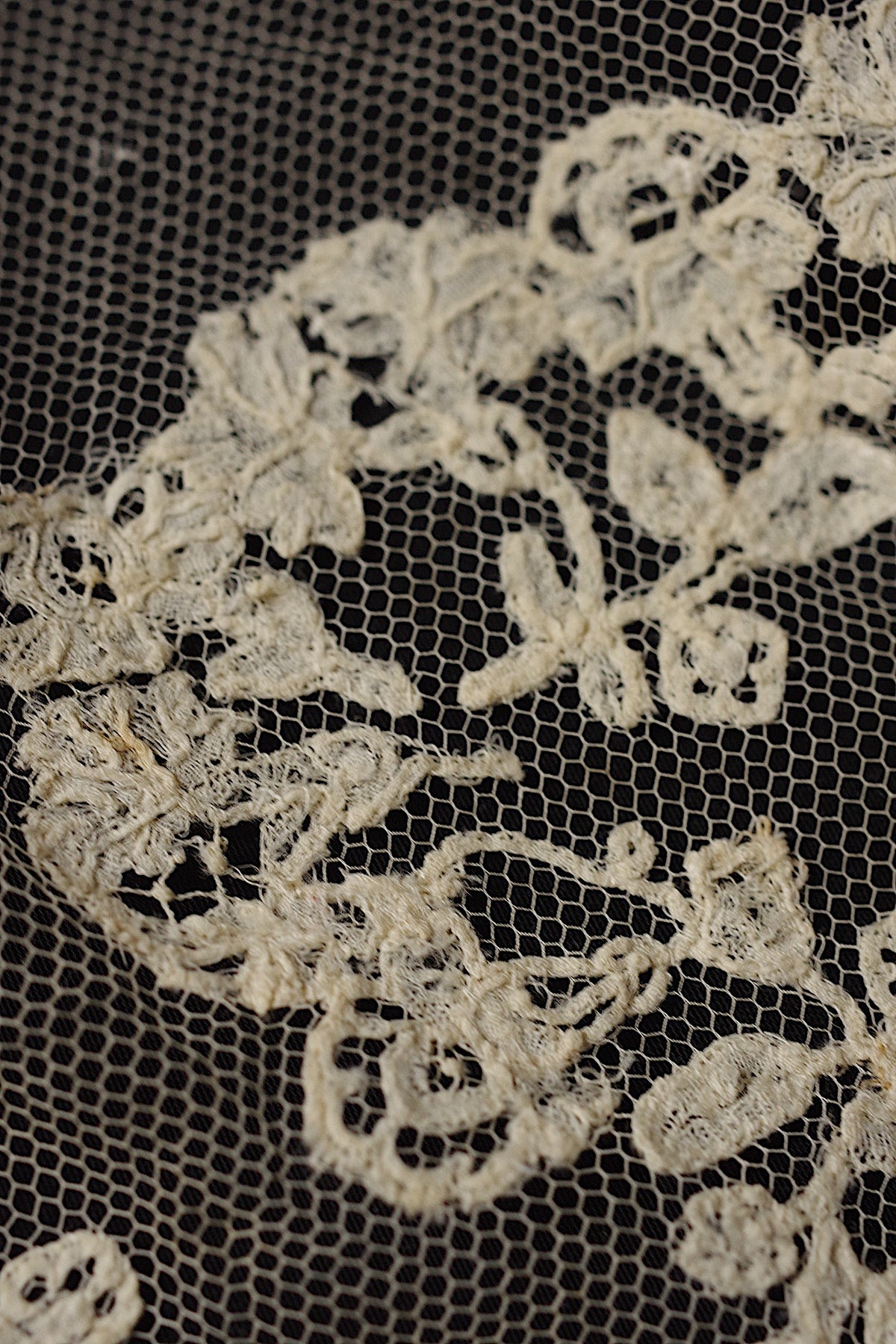 アンティークレース dentelle ancienne 小さなボネ