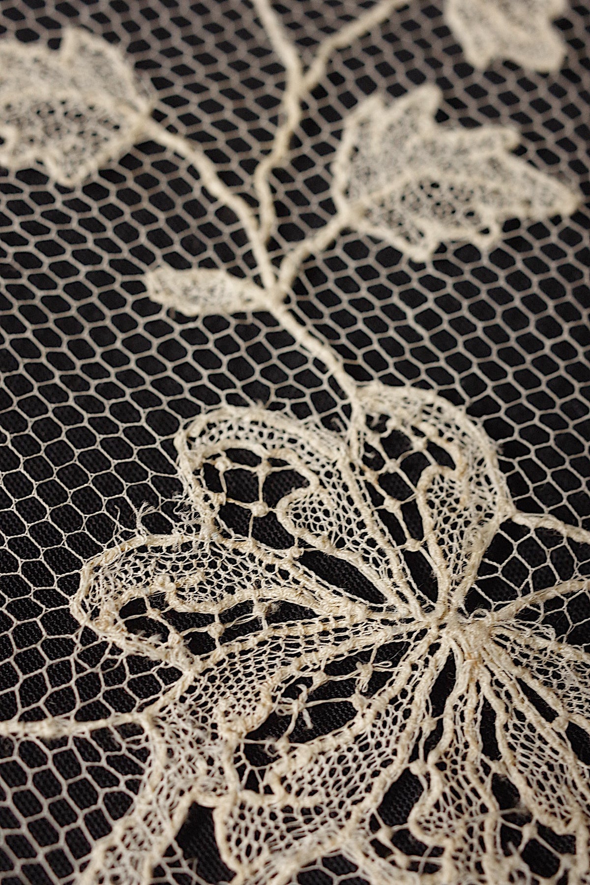 アンティークレース dentelle ancienne ハギレ　素材用
