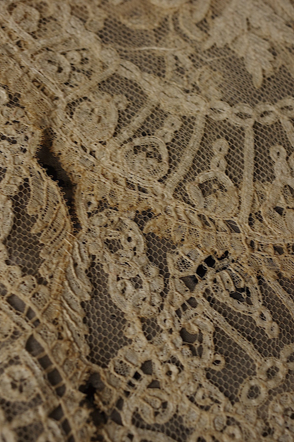 アンティークレース dentelle ancienne ハギレ　素材用