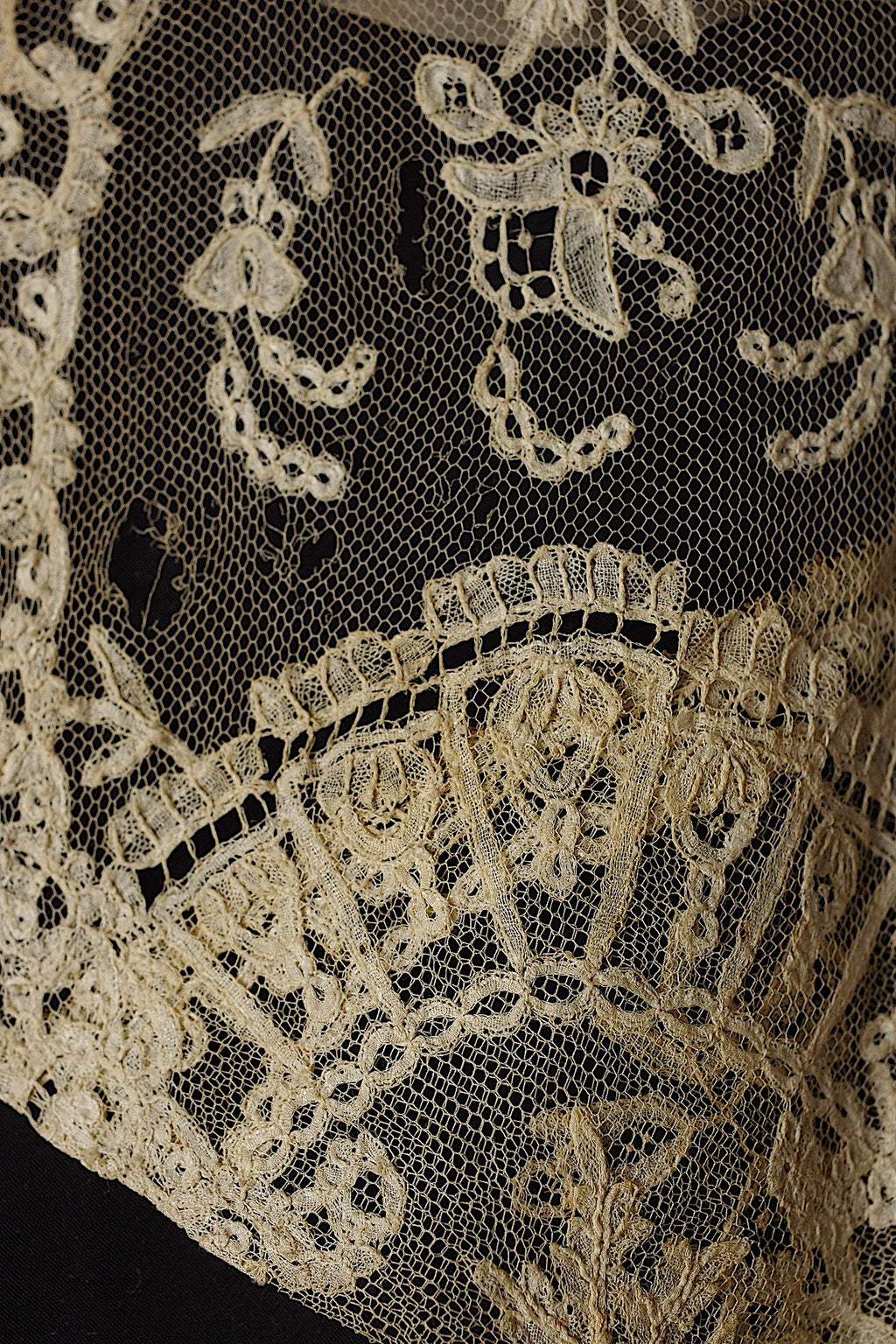 アンティークレース dentelle ancienne ハギレ　素材用