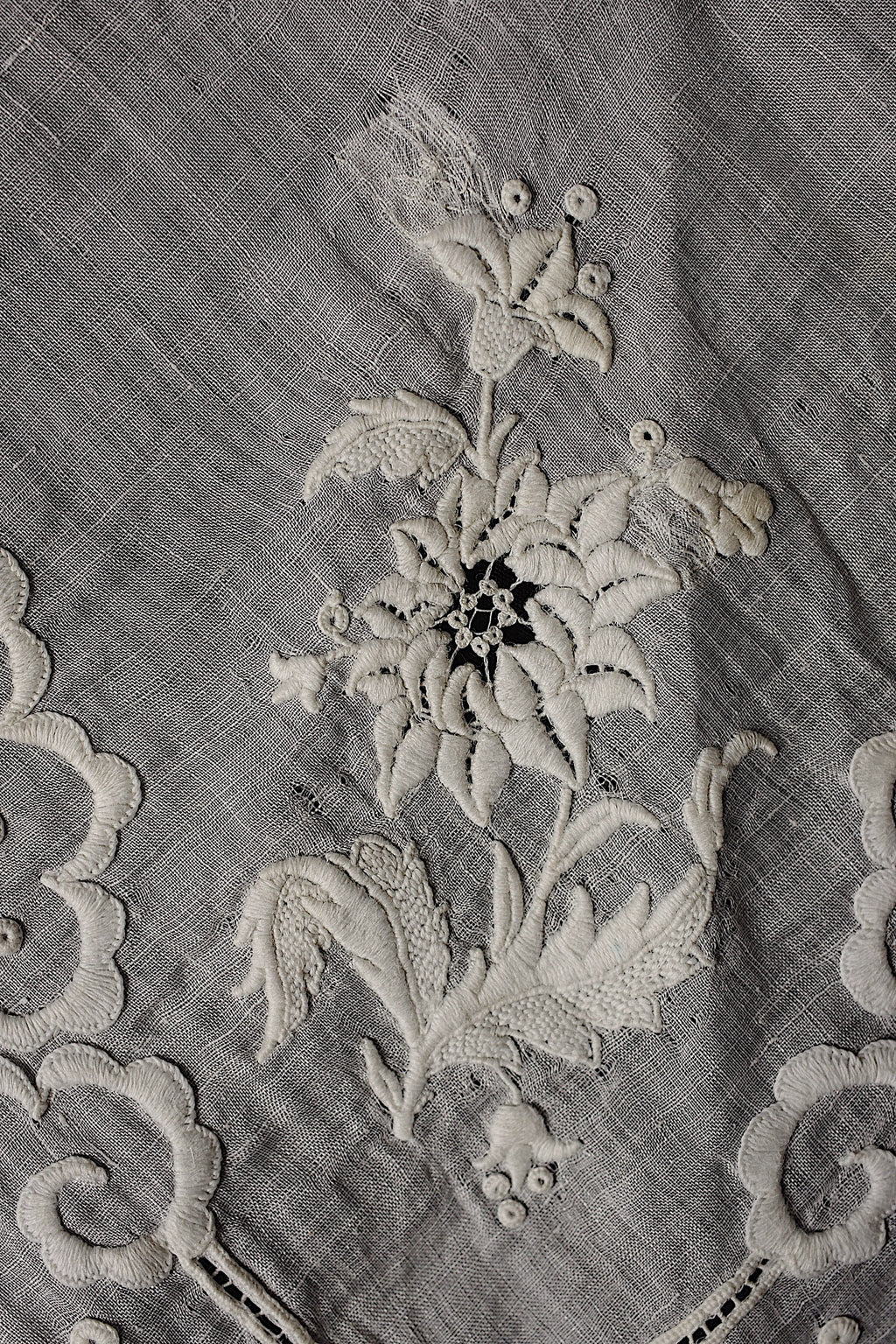 アンティークレース dentelle ancienne 刺繍襟