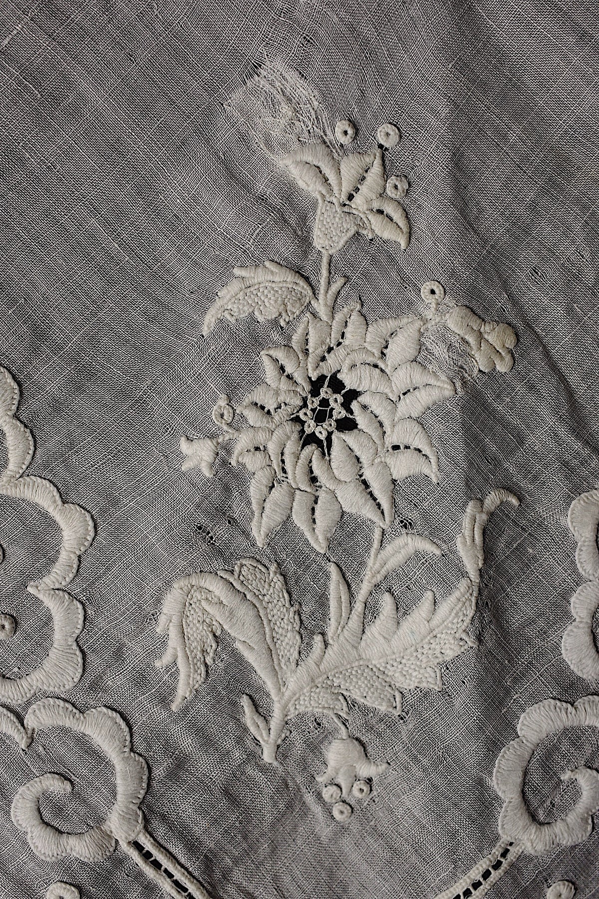 アンティークレース dentelle ancienne 刺繍襟