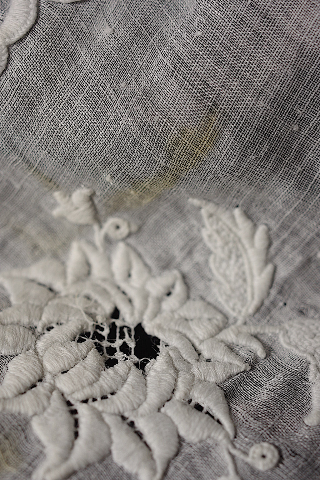 アンティークレース dentelle ancienne 刺繍襟