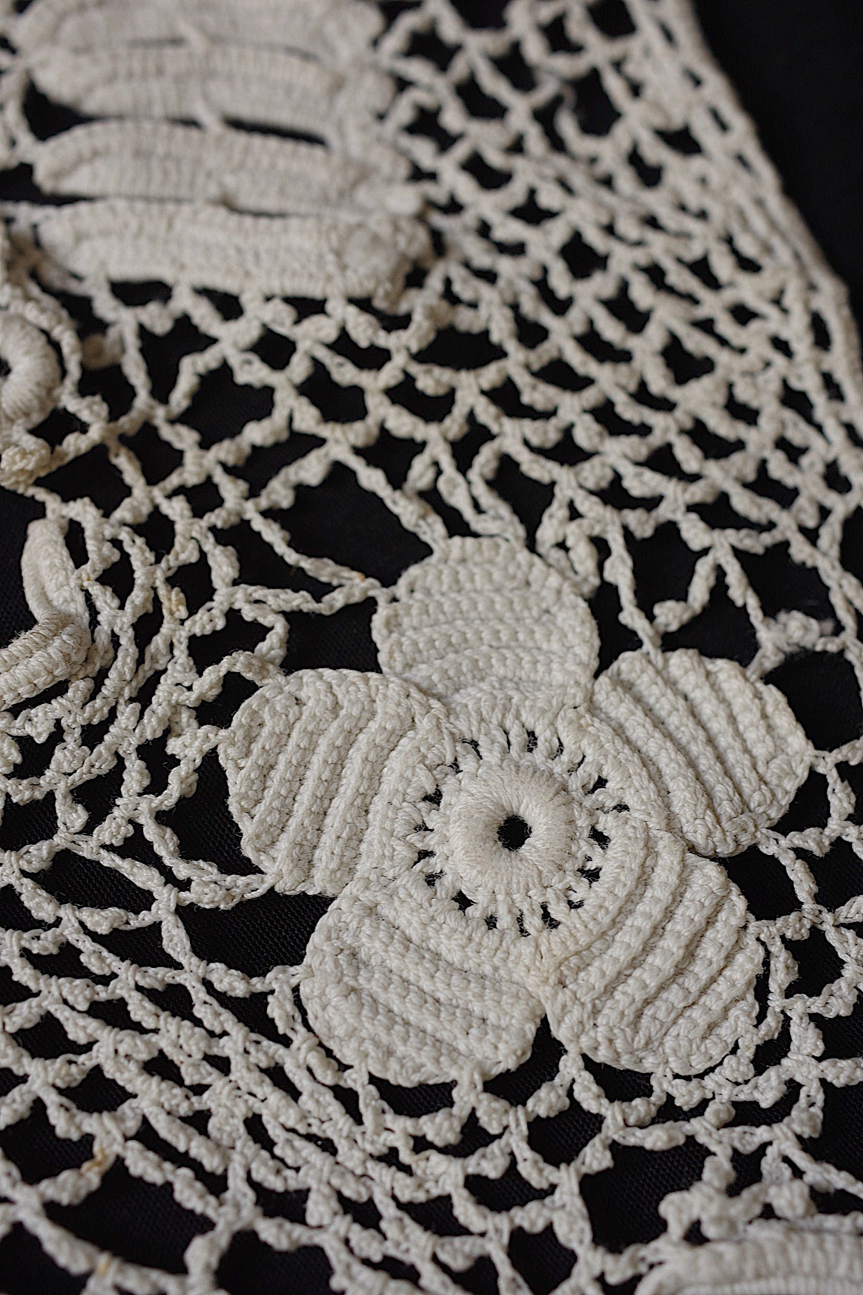 アンティークレース dentelle ancienne クロシェレース襟lot