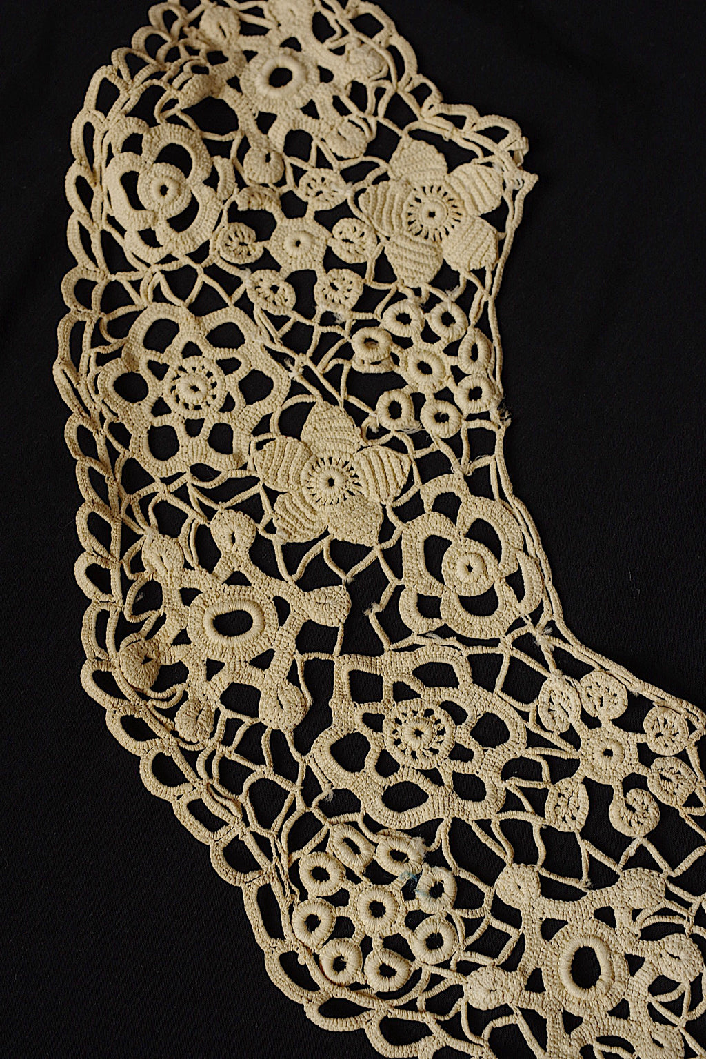 アンティークレース dentelle ancienne クロシェレース襟lot