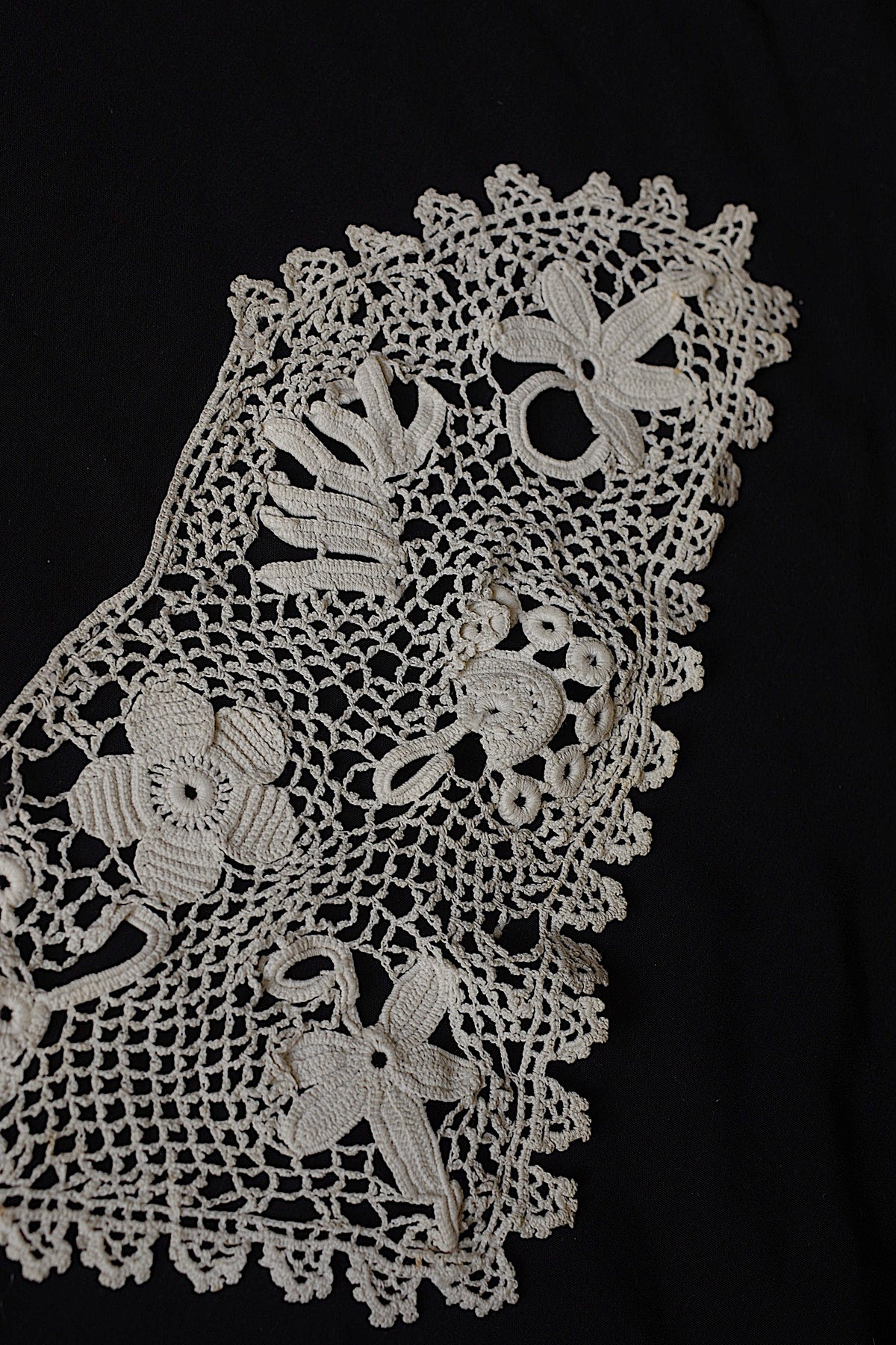 アンティークレース dentelle ancienne クロシェレース襟lot