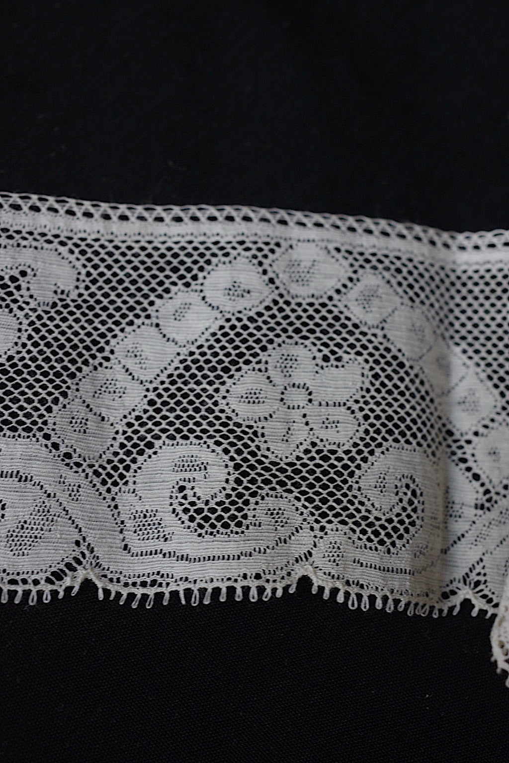 アンティークレース dentelle ancienne 220cm 109cm
