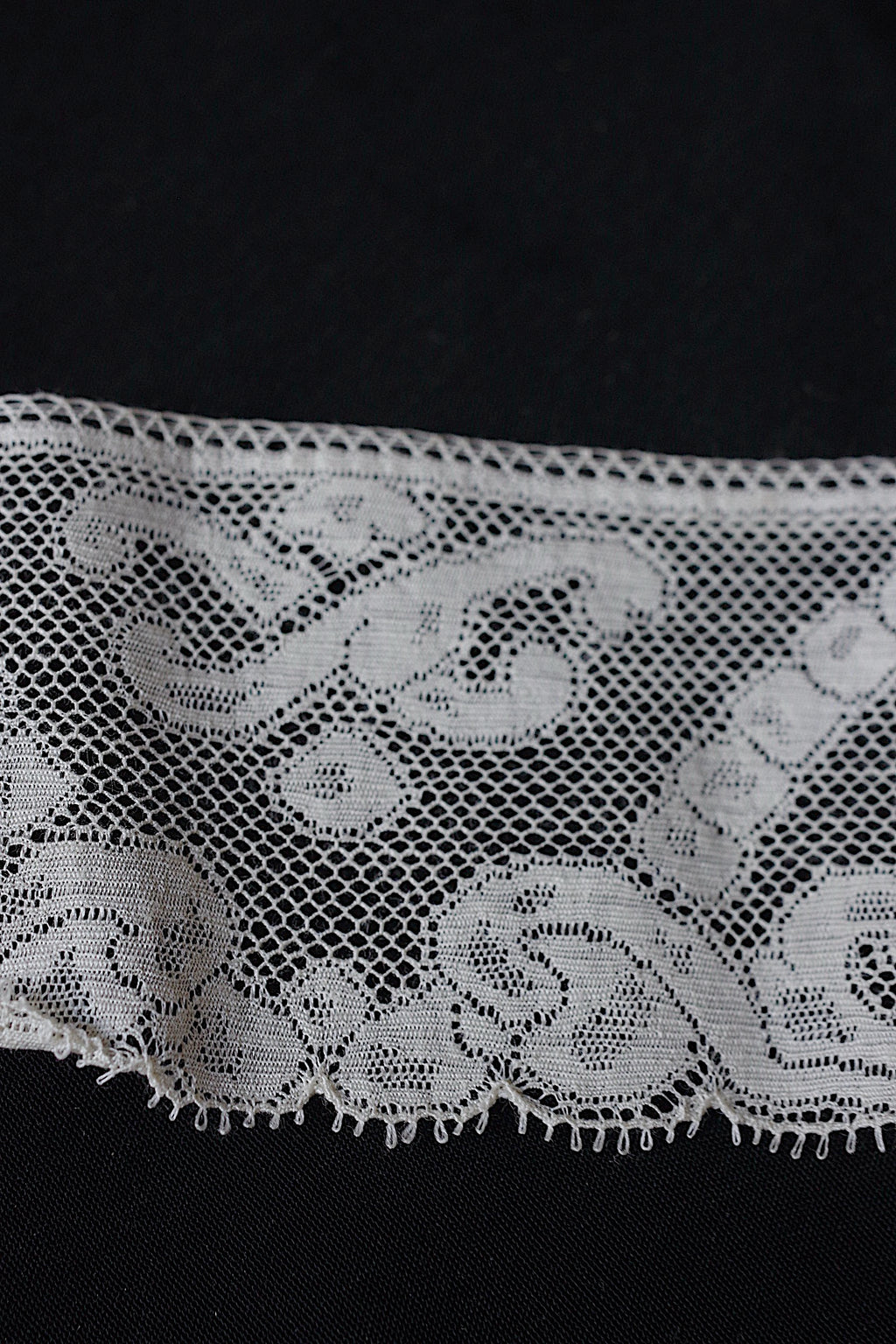 アンティークレース dentelle ancienne 220cm 109cm