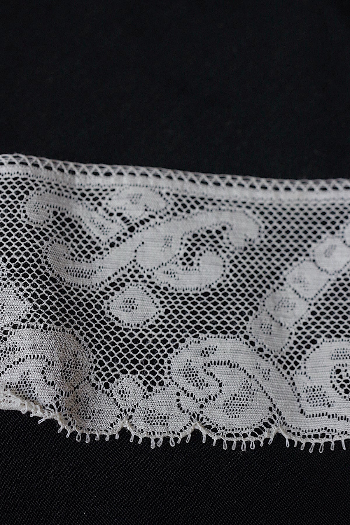 アンティークレース dentelle ancienne 220cm 109cm