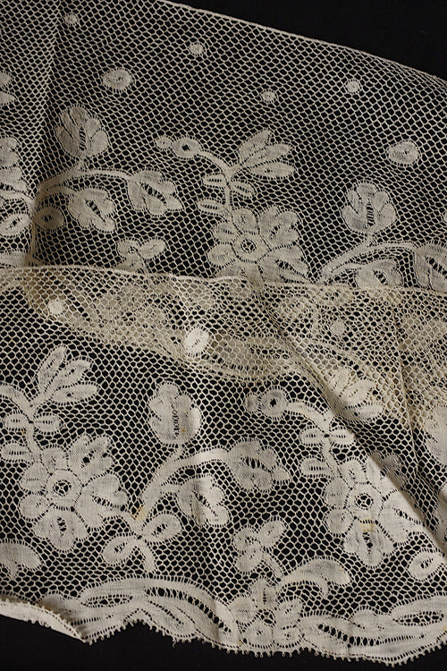 アンティークレース dentelle ancienne 192cm 312cm