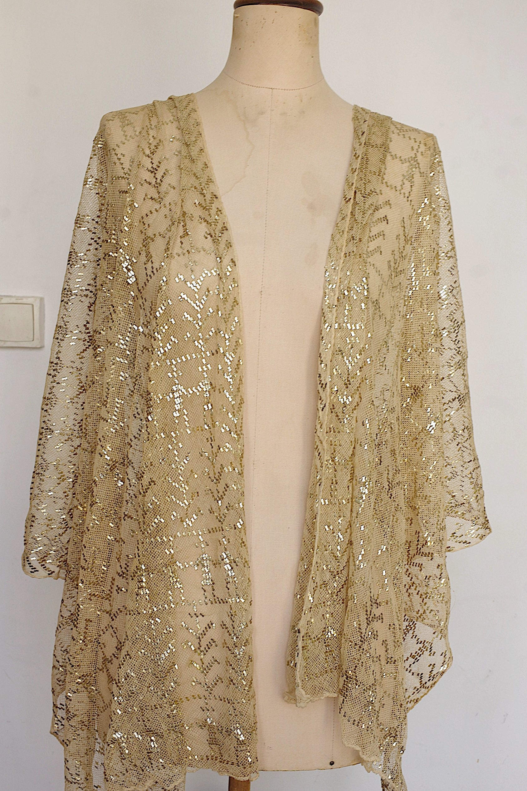 アンティークショール　vintage châle