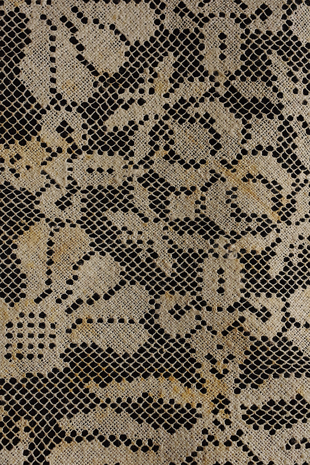 アンティークレースクロス　antique linge de maison