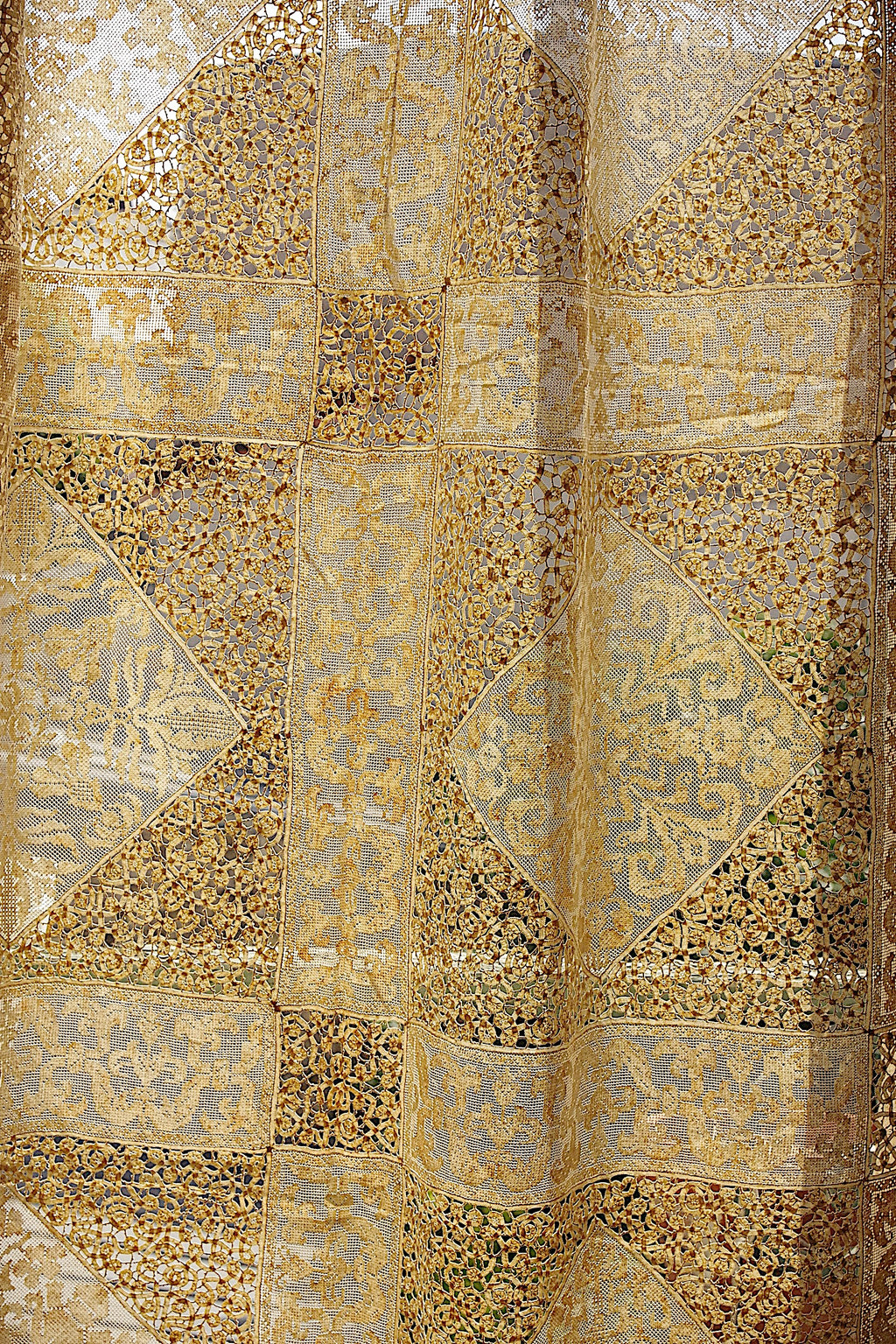 アンティークレースクロス　antique linge de maison