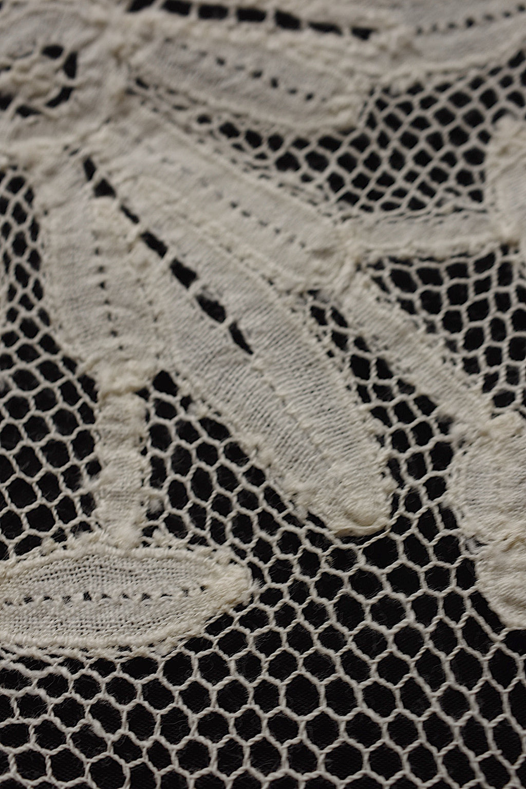アンティークレースクロス　antique linge de maison ⚪︎