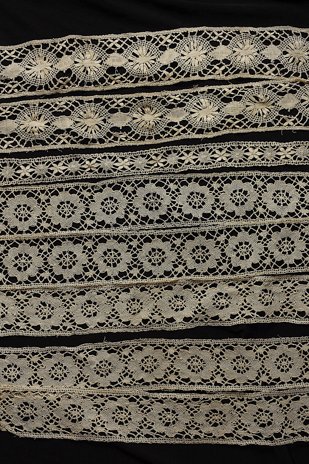アンティークレース dentelle ancienne ボビン端切れlot