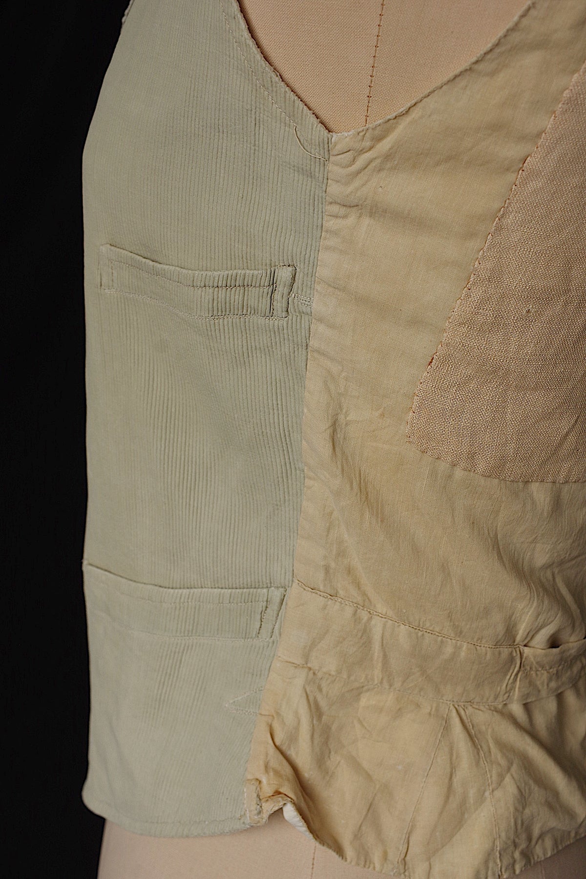 アンティークジレ vêtement gilet ancien 6