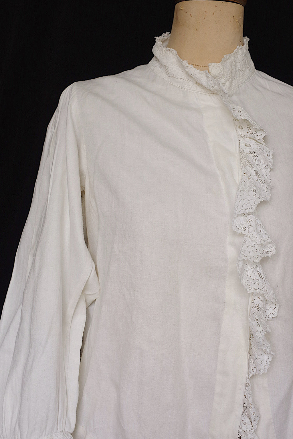 アンティークブラウス vêtement blouse コットンブラウス 2