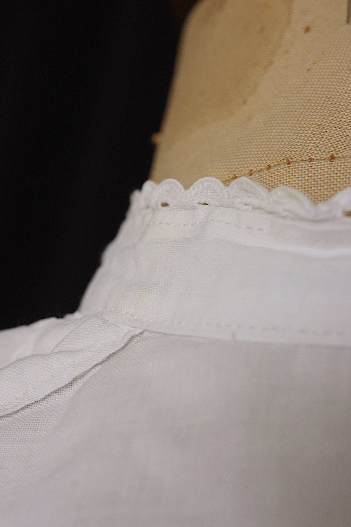 アンティークブラウス vêtement blouse コットンブラウス 1 8