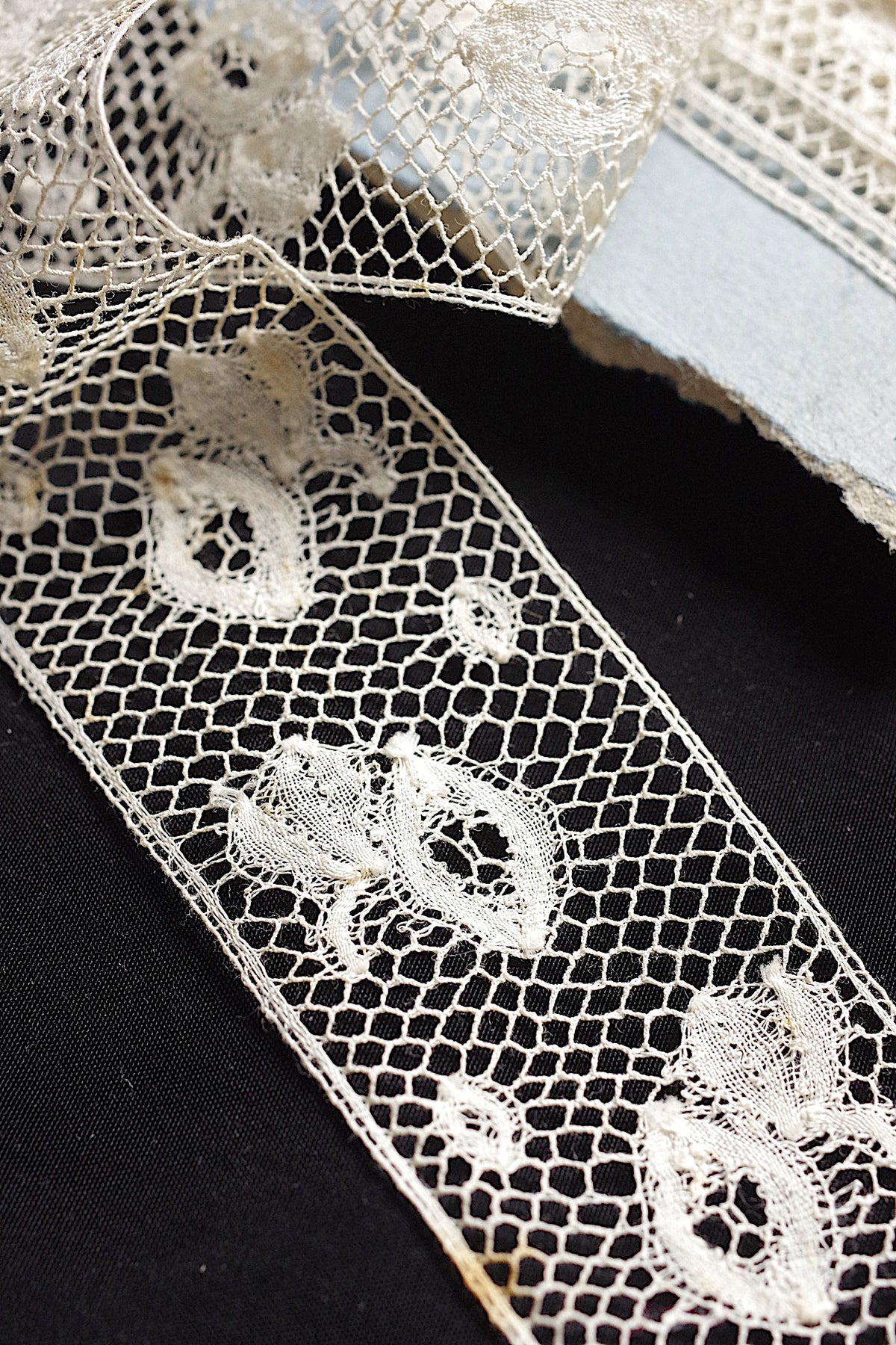アンティークレース dentelle ancienne 750cm 196cm 2