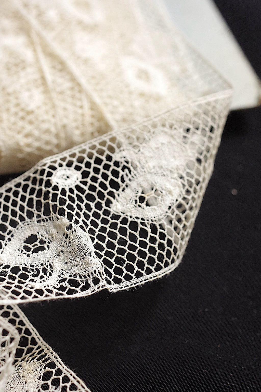 アンティークレース dentelle ancienne 750cm 196cm 3