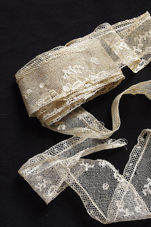 アンティークレース dentelle ancienne 220cm