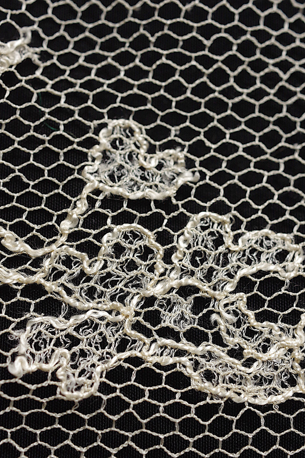 アンティークレース dentelle ancienne 180cm 220cm 5
