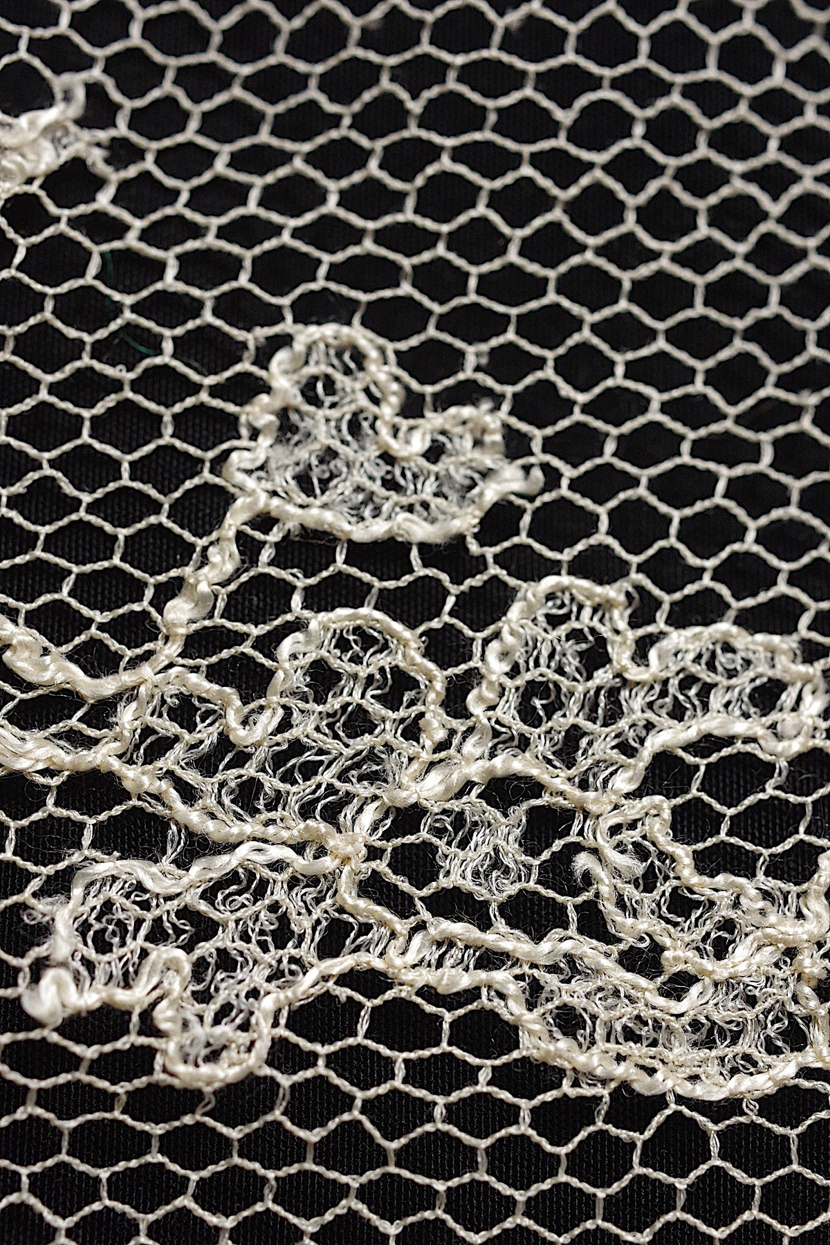 アンティークレース dentelle ancienne 180cm 220cm 5