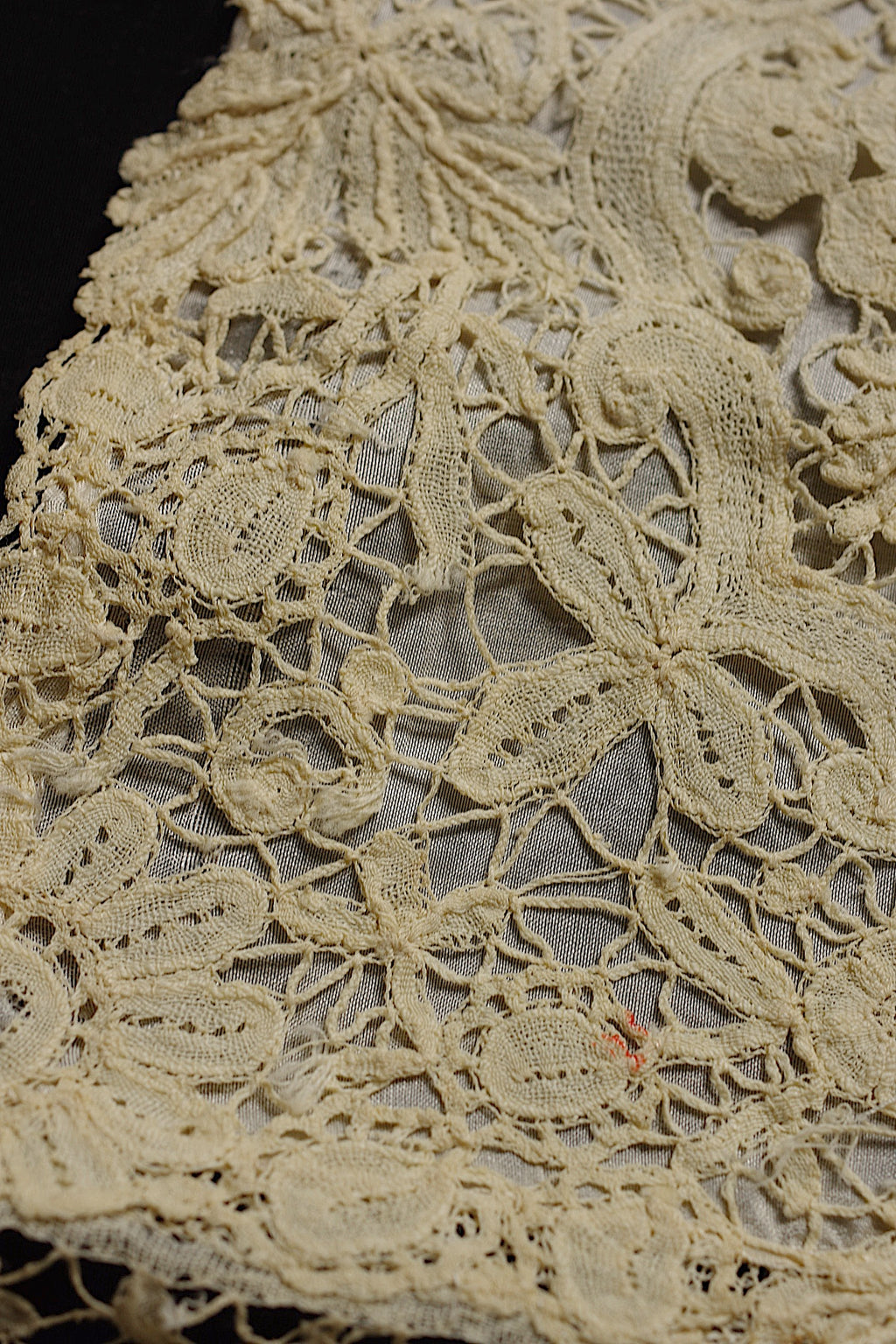 アンティークレース dentelle ancienne パーツ2つ 6